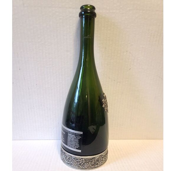 Pewter Crest & Base Segura Viudas Brut Reserva Heredad Cava Wine Bottle Empty - Picture 4 of 6